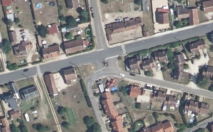 Vue aérienne du Mini-giratoire n°1600248235