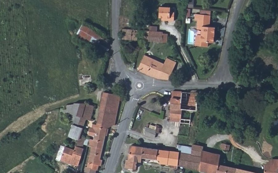 Vue aérienne du Mini-giratoire n°1601807734