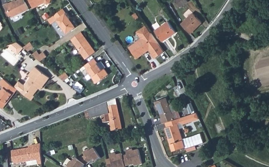 Vue aérienne du Mini-giratoire n°1601807875