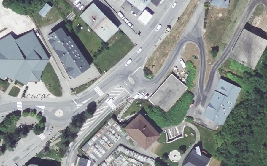 Vue aérienne du Mini-giratoire n°1606918141