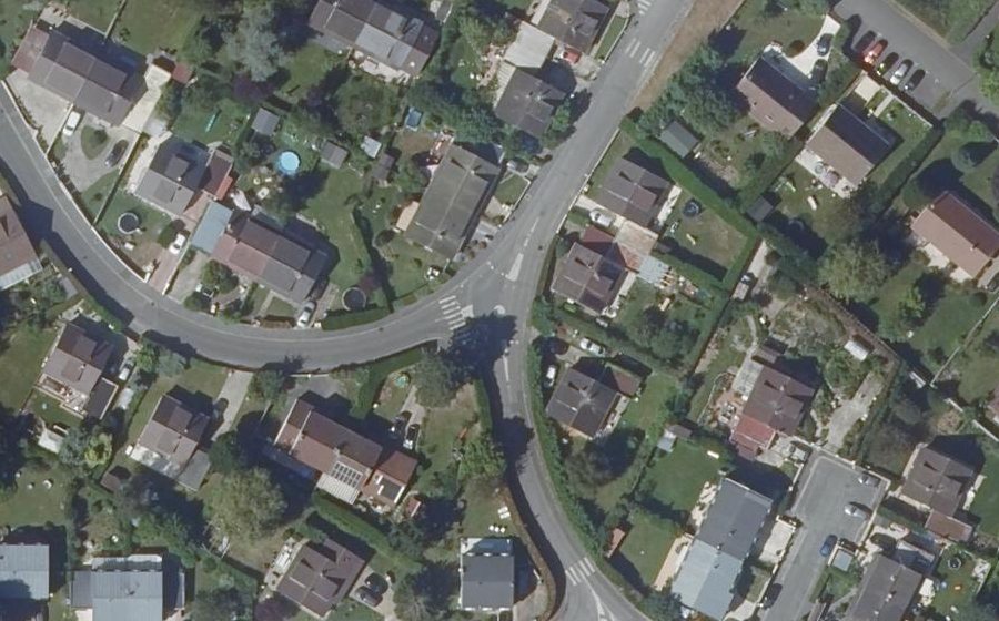 Vue aérienne du Mini-giratoire n°1610861108