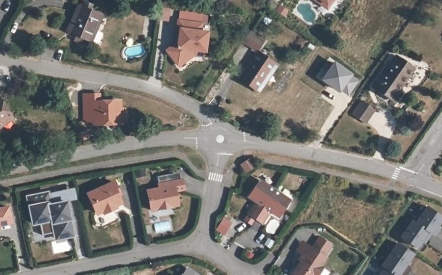 Vue aérienne du Mini-giratoire n°1610957899