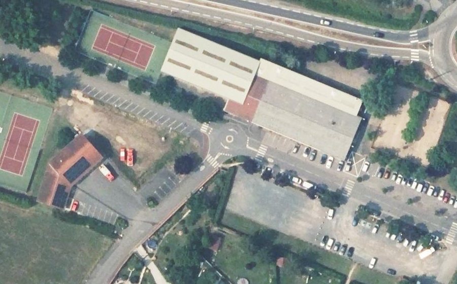 Vue aérienne du Mini-giratoire n°1611531816