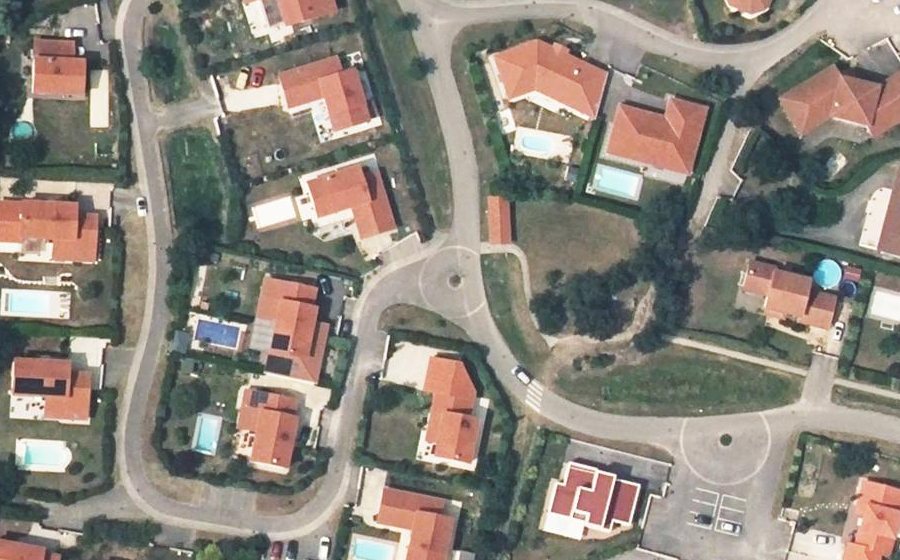 Vue aérienne du Mini-giratoire n°1613123563