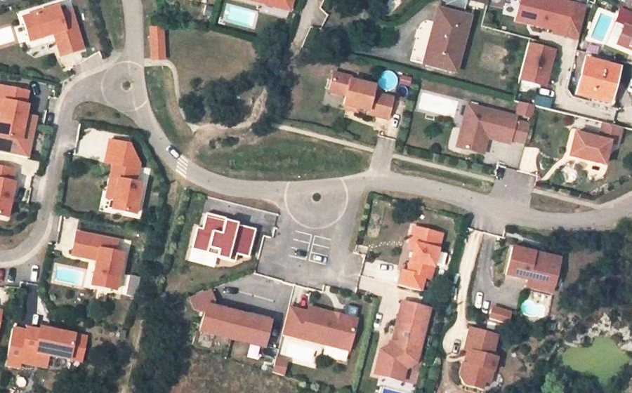 Vue aérienne du Mini-giratoire n°1613123775