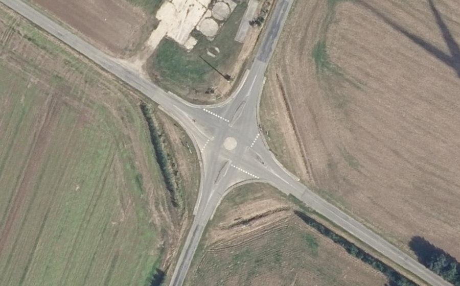Vue aérienne du Mini-giratoire n°1613156385