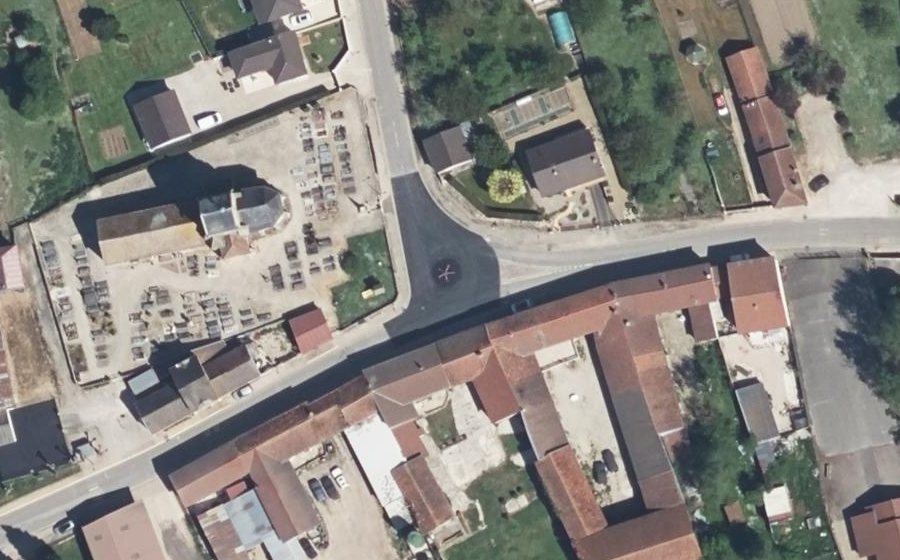 Vue aérienne du Mini-giratoire n°1613468432