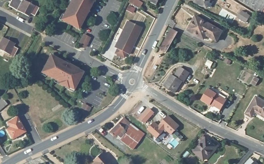 Vue aérienne du Mini-giratoire n°1616178326