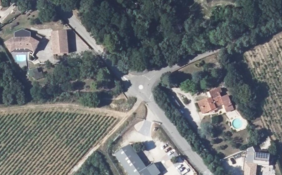 Vue aérienne du Mini-giratoire n°1618006160