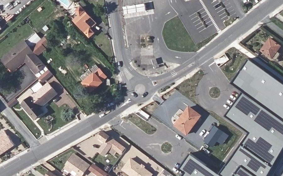 Vue aérienne du Mini-giratoire n°1618145622