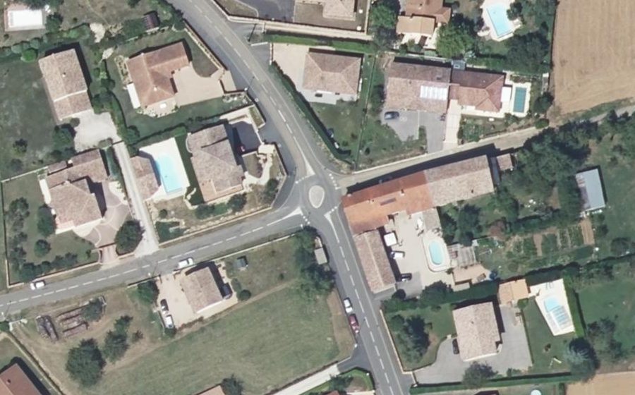 Vue aérienne du Mini-giratoire n°1620391754