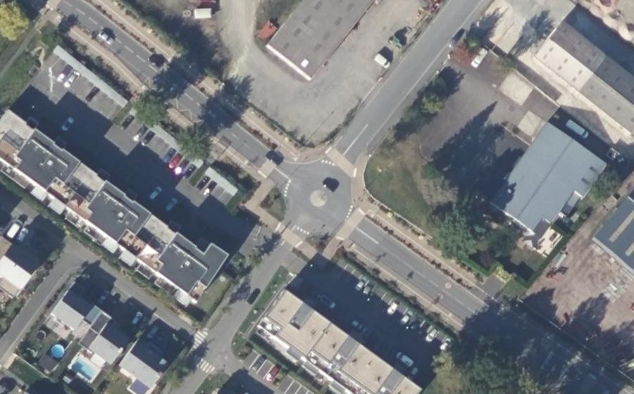 Vue aérienne du Mini-giratoire n°1622444251