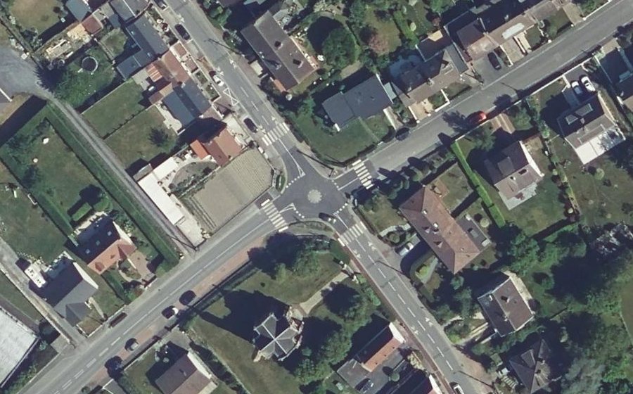 Vue aérienne du Mini-giratoire n°1622587086