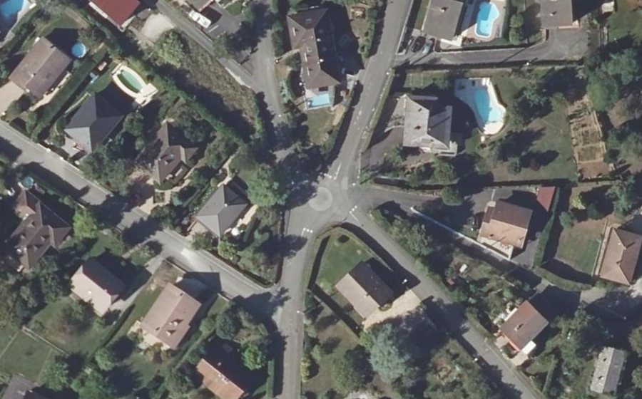 Vue aérienne du Mini-giratoire n°1627086166