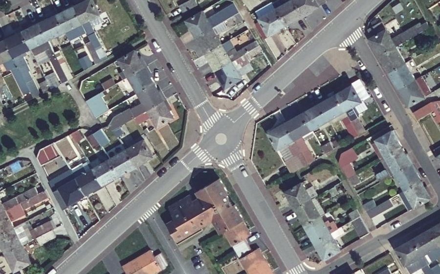 Vue aérienne du Mini-giratoire n°1627095449