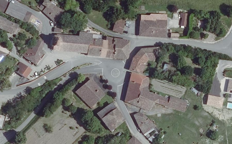 Vue aérienne du Mini-giratoire n°1627135335