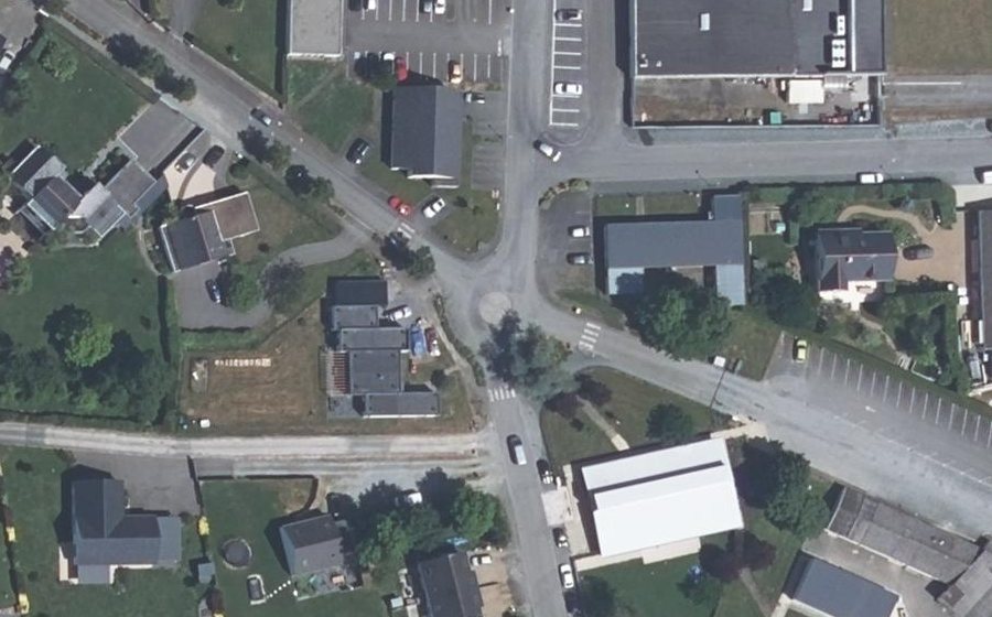 Vue aérienne du Mini-giratoire n°1628677670