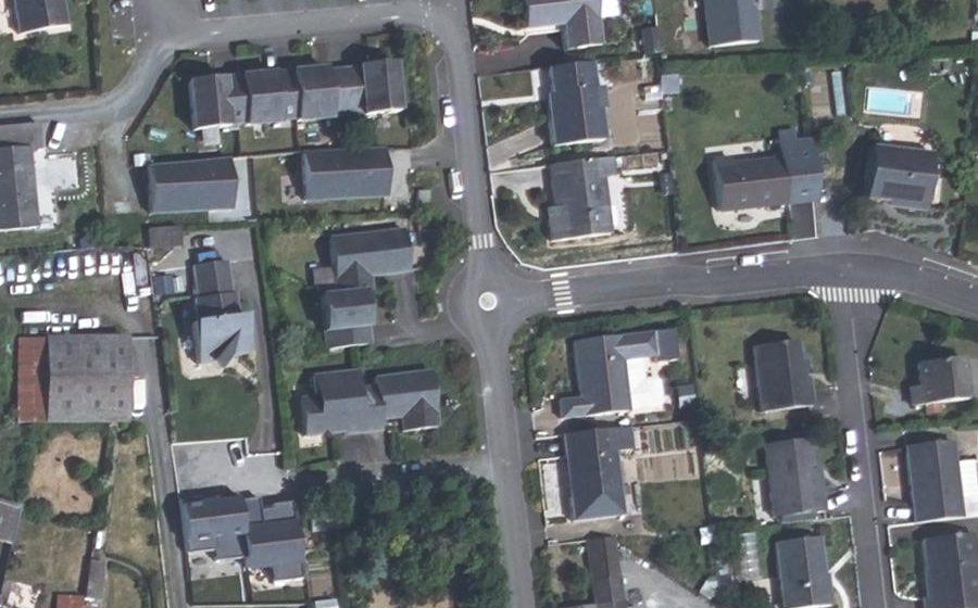 Vue aérienne du Mini-giratoire n°1628692620