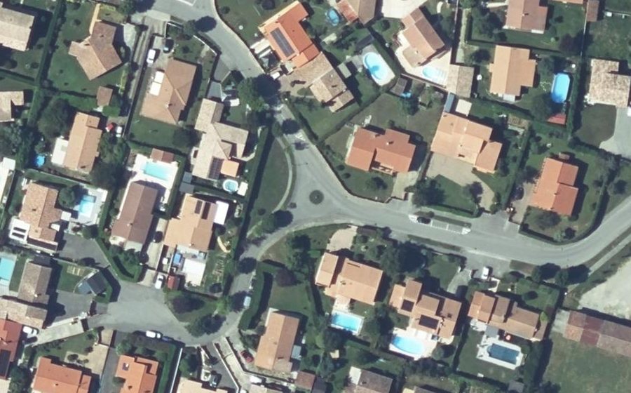 Vue aérienne du Mini-giratoire n°1629391400