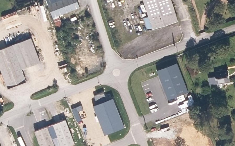 Vue aérienne du Mini-giratoire n°1630421288