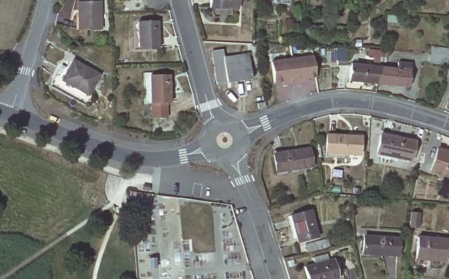 Vue aérienne du Mini-giratoire n°1631841521