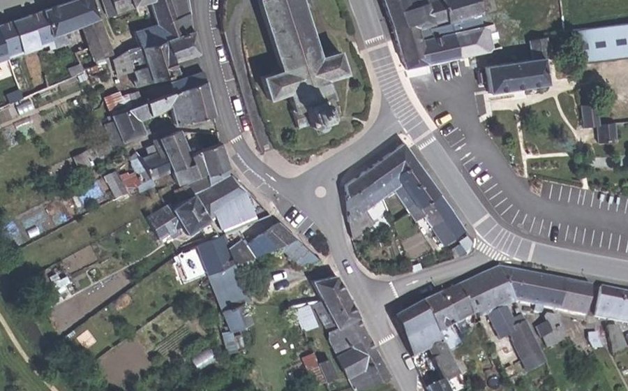 Vue aérienne du Mini-giratoire n°1631967434