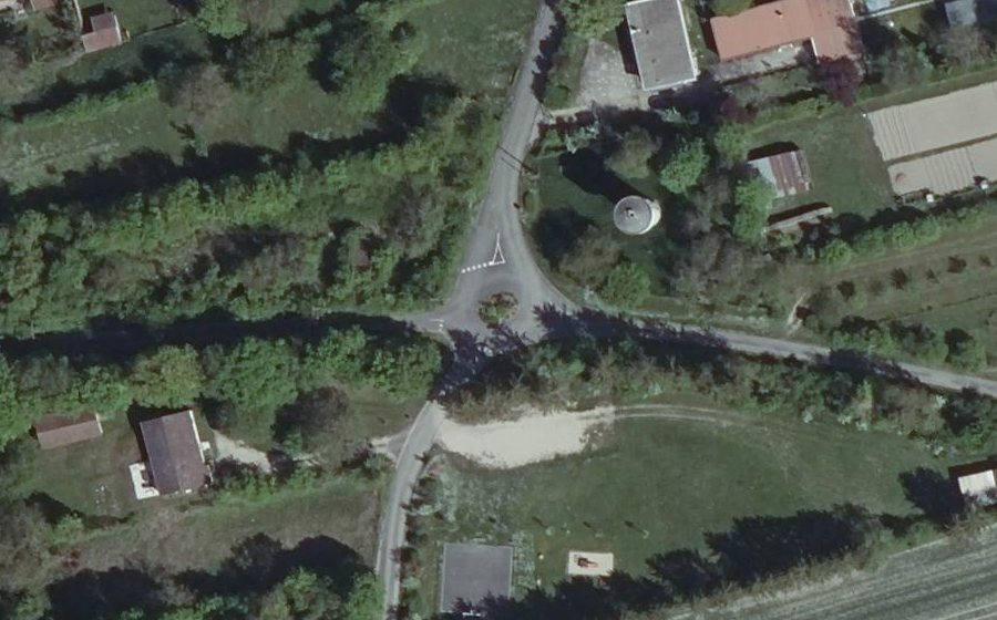 Vue aérienne du Mini-giratoire n°1635437081