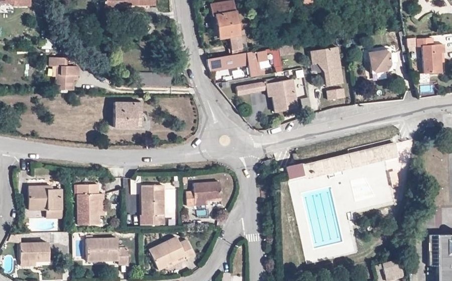 Vue aérienne du Mini-giratoire n°1636843354