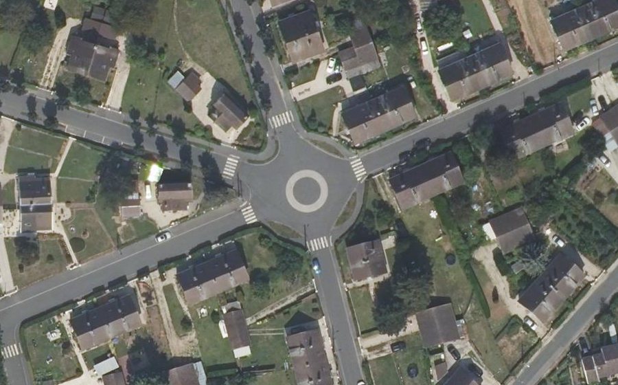 Vue aérienne du Mini-giratoire n°1638936614
