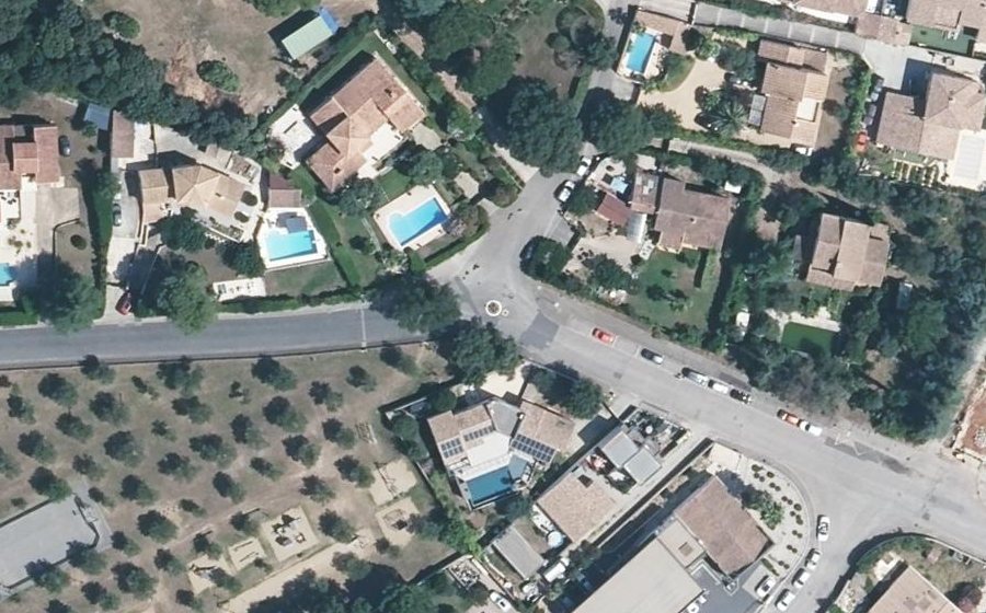 Vue aérienne du Mini-giratoire n°1642013482