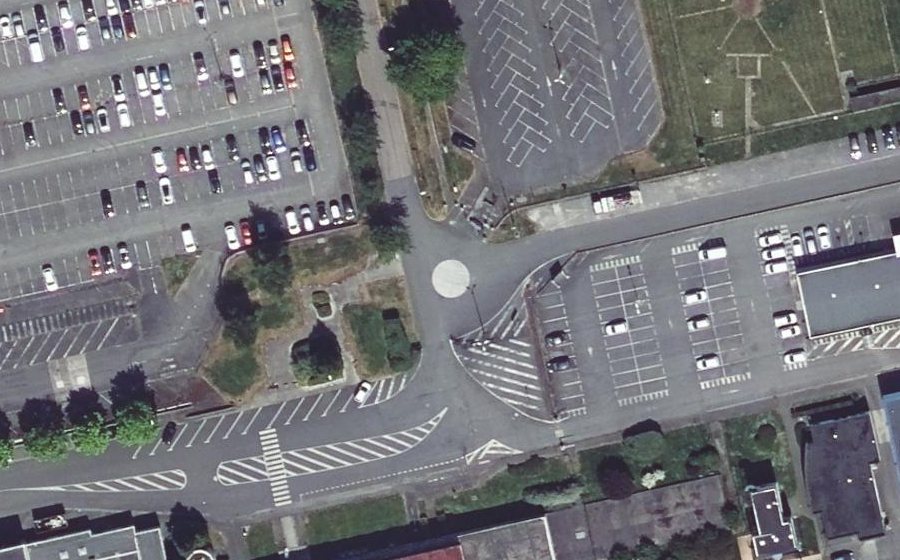 Vue aérienne du Mini-giratoire n°1642944950