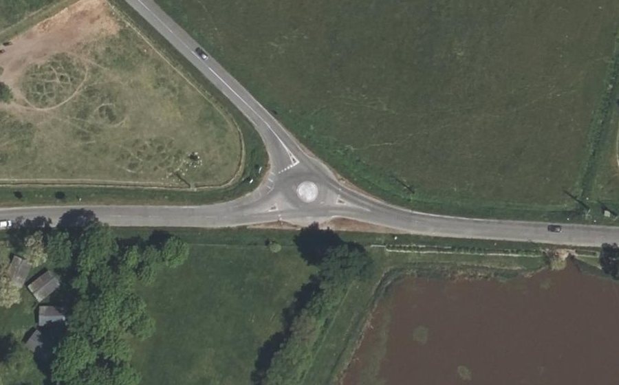 Vue aérienne du Mini-giratoire n°1645915357
