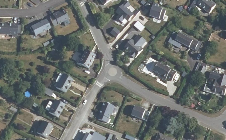 Vue aérienne du Mini-giratoire n°1647600171