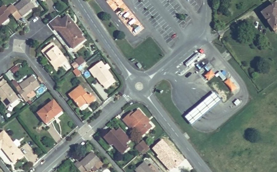Vue aérienne du Mini-giratoire n°1647967648