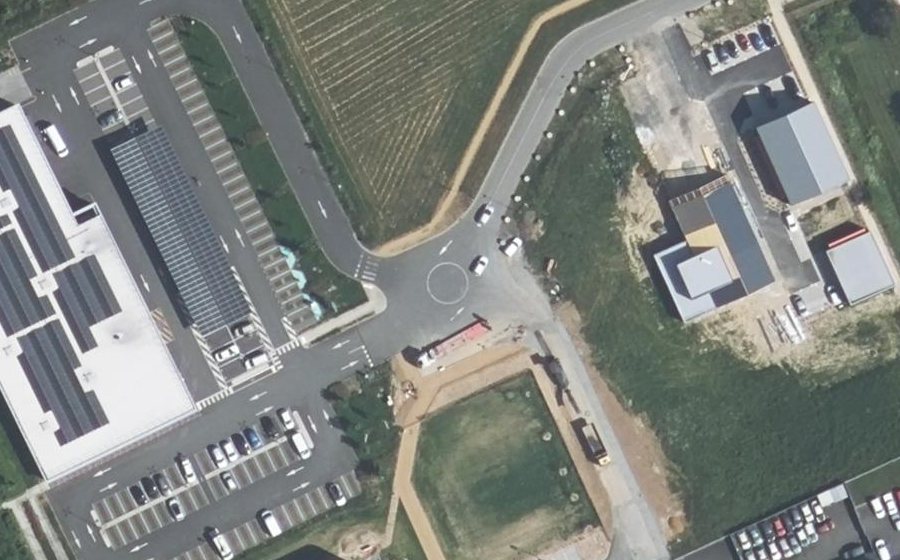 Vue aérienne du Mini-giratoire n°1649044888