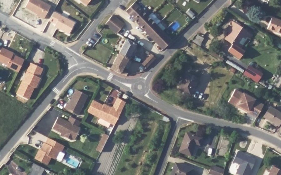 Vue aérienne du Mini-giratoire n°1649484341
