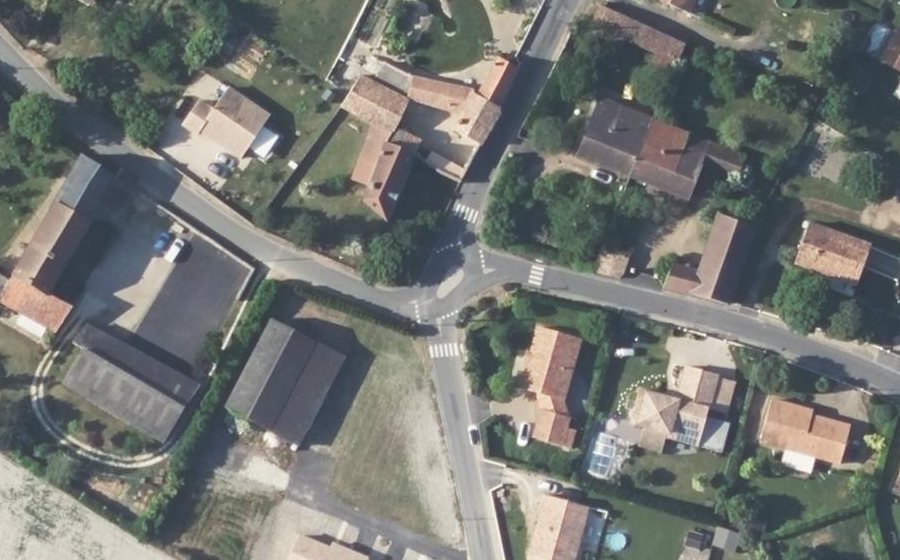 Vue aérienne du Mini-giratoire n°1649484882