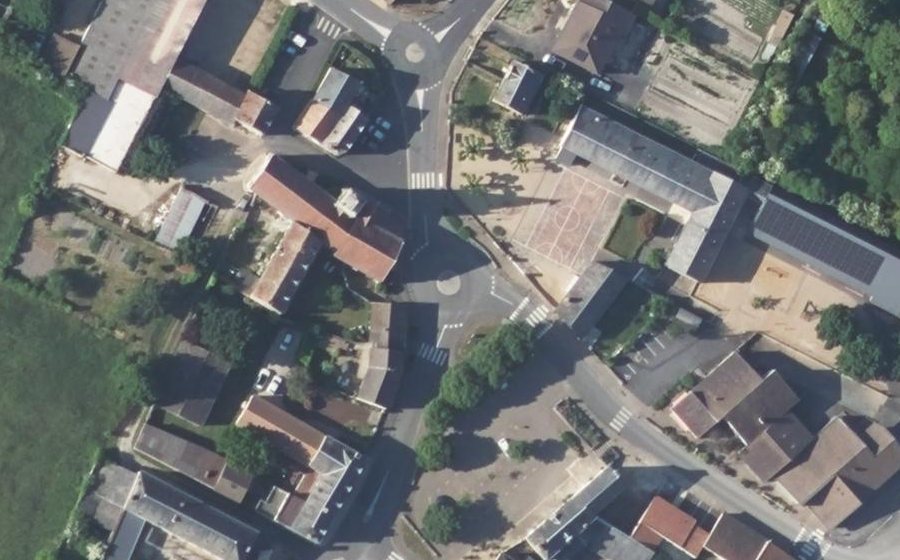 Vue aérienne du Mini-giratoire n°1649484949