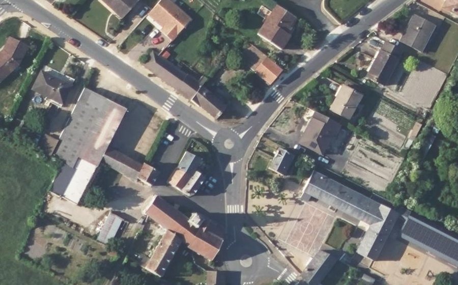 Vue aérienne du Mini-giratoire n°1649485018