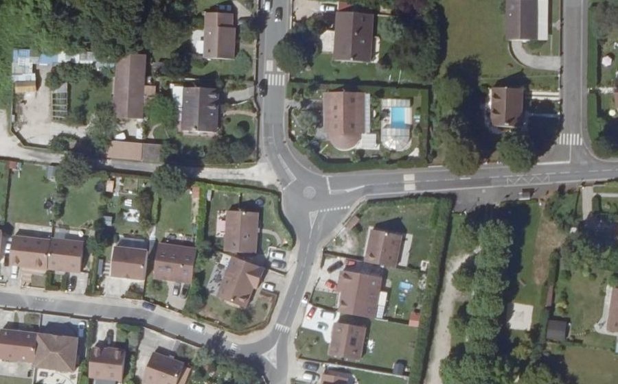 Vue aérienne du Mini-giratoire n°1649800437