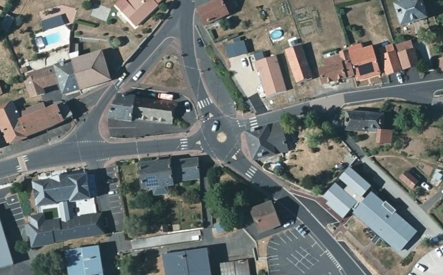 Vue aérienne du Mini-giratoire n°1650324444