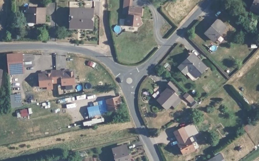 Vue aérienne du Mini-giratoire n°1654250858