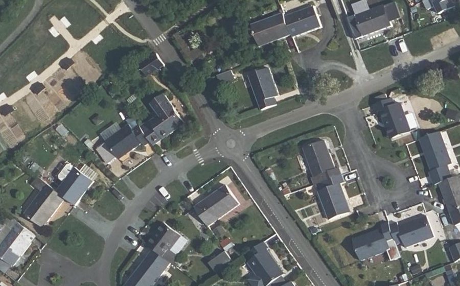 Vue aérienne du Mini-giratoire n°1659075373