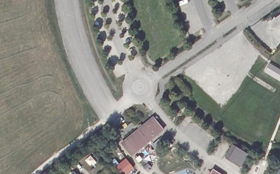 Vue aérienne du Mini-giratoire n°1660205702