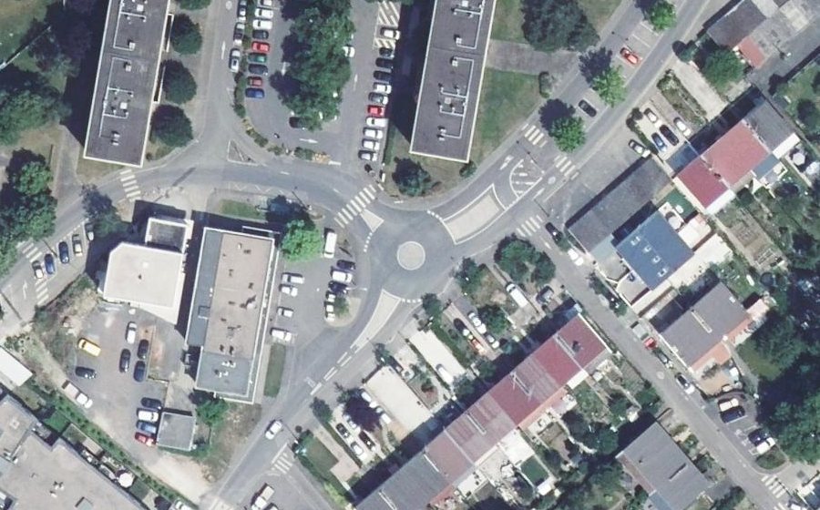 Vue aérienne du Mini-giratoire n°1660768893
