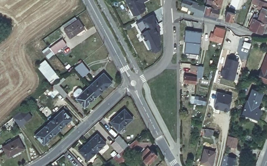 Vue aérienne du Mini-giratoire n°1661057843
