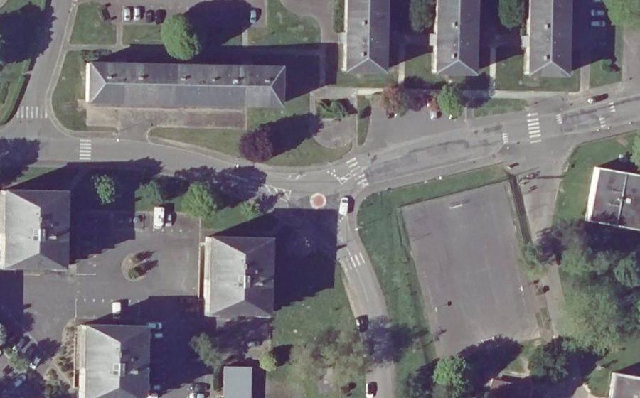 Vue aérienne du Mini-giratoire n°1662660722