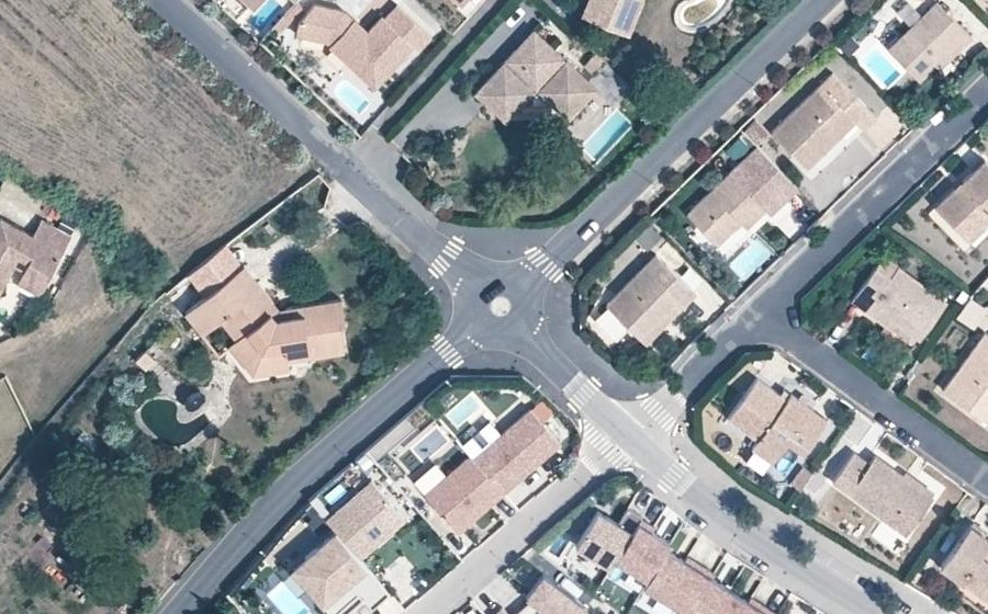 Vue aérienne du Mini-giratoire n°1665369675