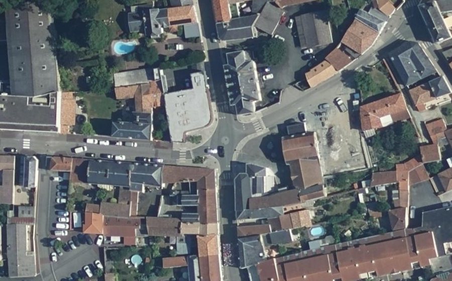 Vue aérienne du Mini-giratoire n°1665686454