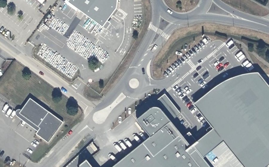 Vue aérienne du Mini-giratoire n°1671405694